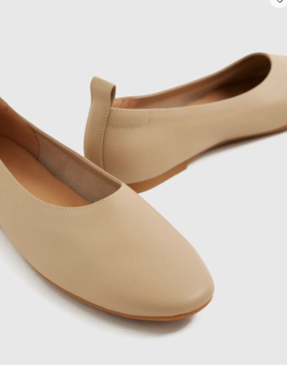 Italian Leather Glove Ballet Flat